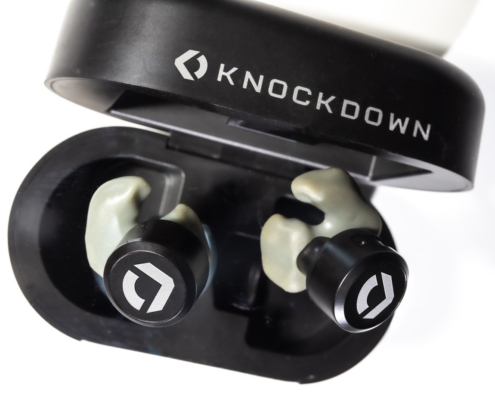 Knockdown Earbud Case